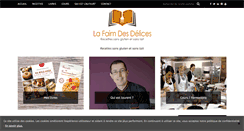 Desktop Screenshot of lafaimdesdelices.fr